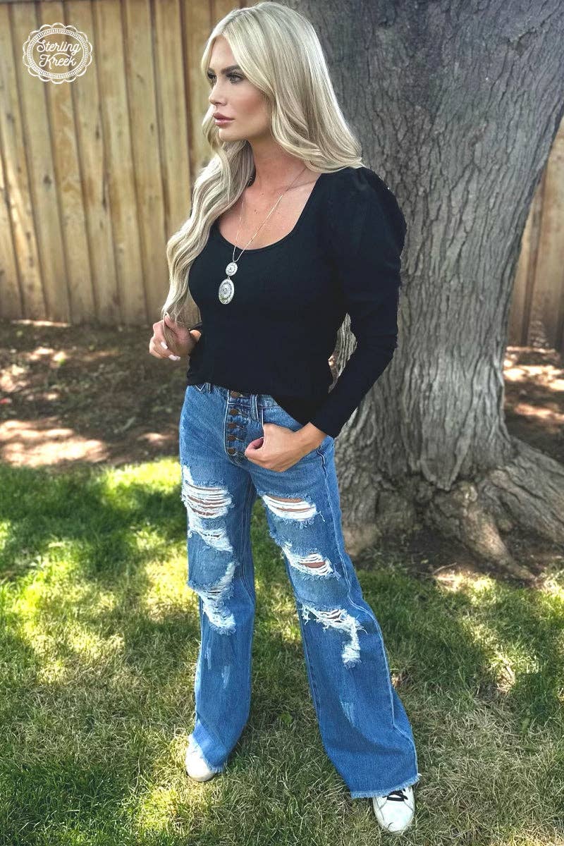 Something Classy Black Top