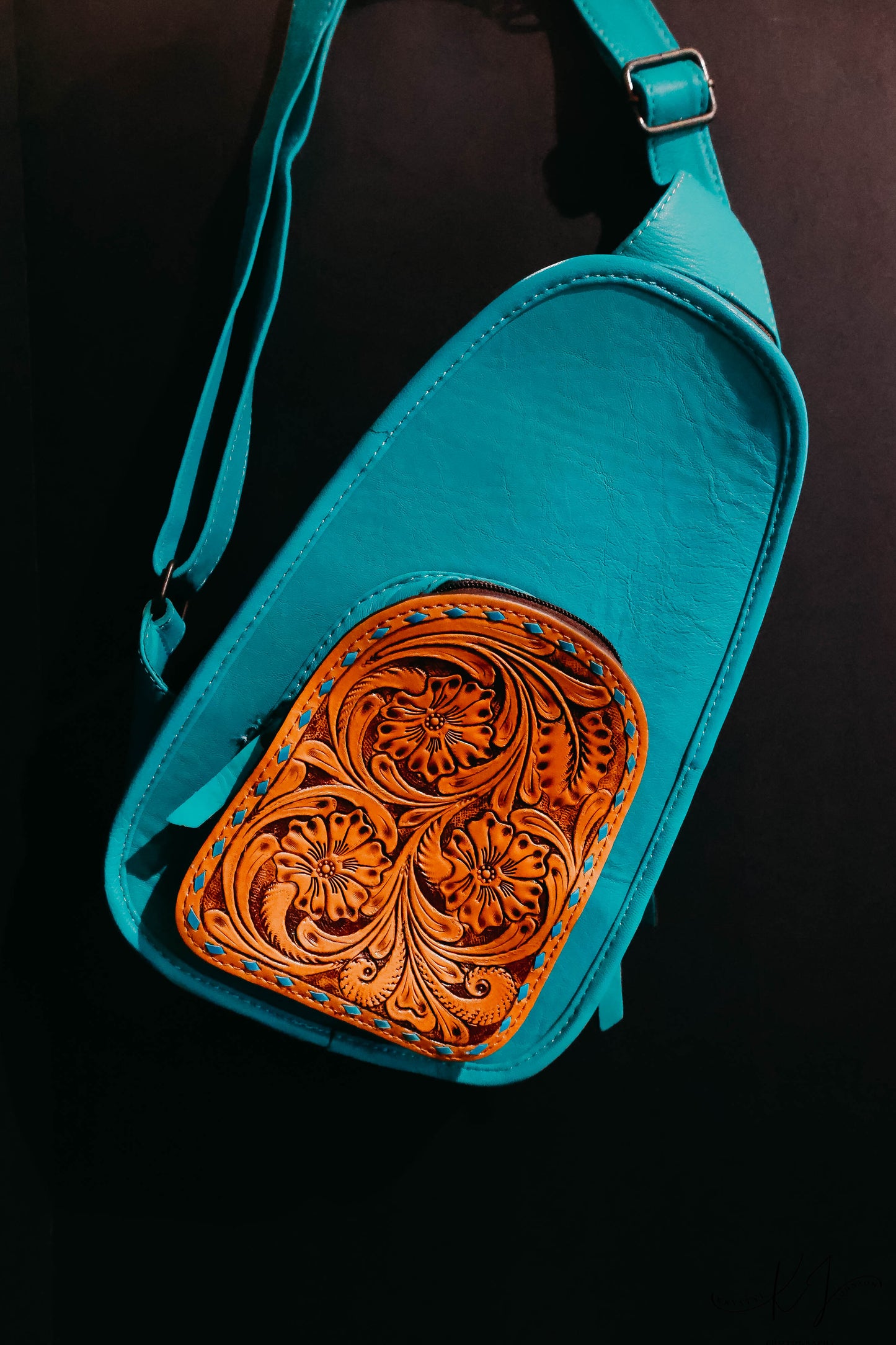 Leather Backpack Crossbody