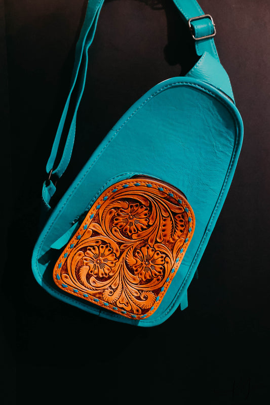 Leather Backpack Crossbody