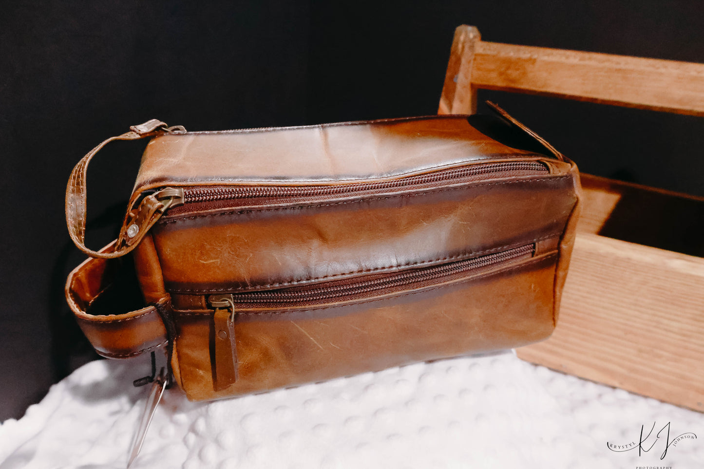 Shave Bag-Leather