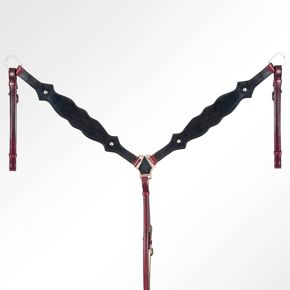 Western Leather Breast Collar